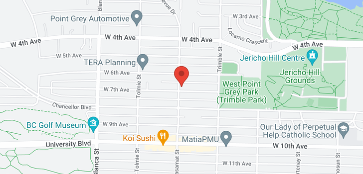 map of 4495 W 7TH AVENUE